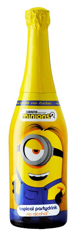 Minions Tropical Partydrink alcohol vrij - 0.0% alc.