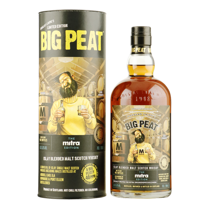 Big Peat - Douglas Laing - PX Sherry Cask Finish - Cask Strenght - The Mitra Edition #2 - 55.3% Big Peat - Douglas Laing - PX Sherry Cask Finish - Cask Strenght - The Mitra Edition #2 - 55.3%
