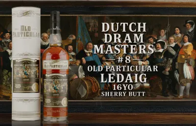 Old Particular - The Dutch Dram Masters - Ledaig 16 years old Sherry Butt - Batch 8 - 56.8%