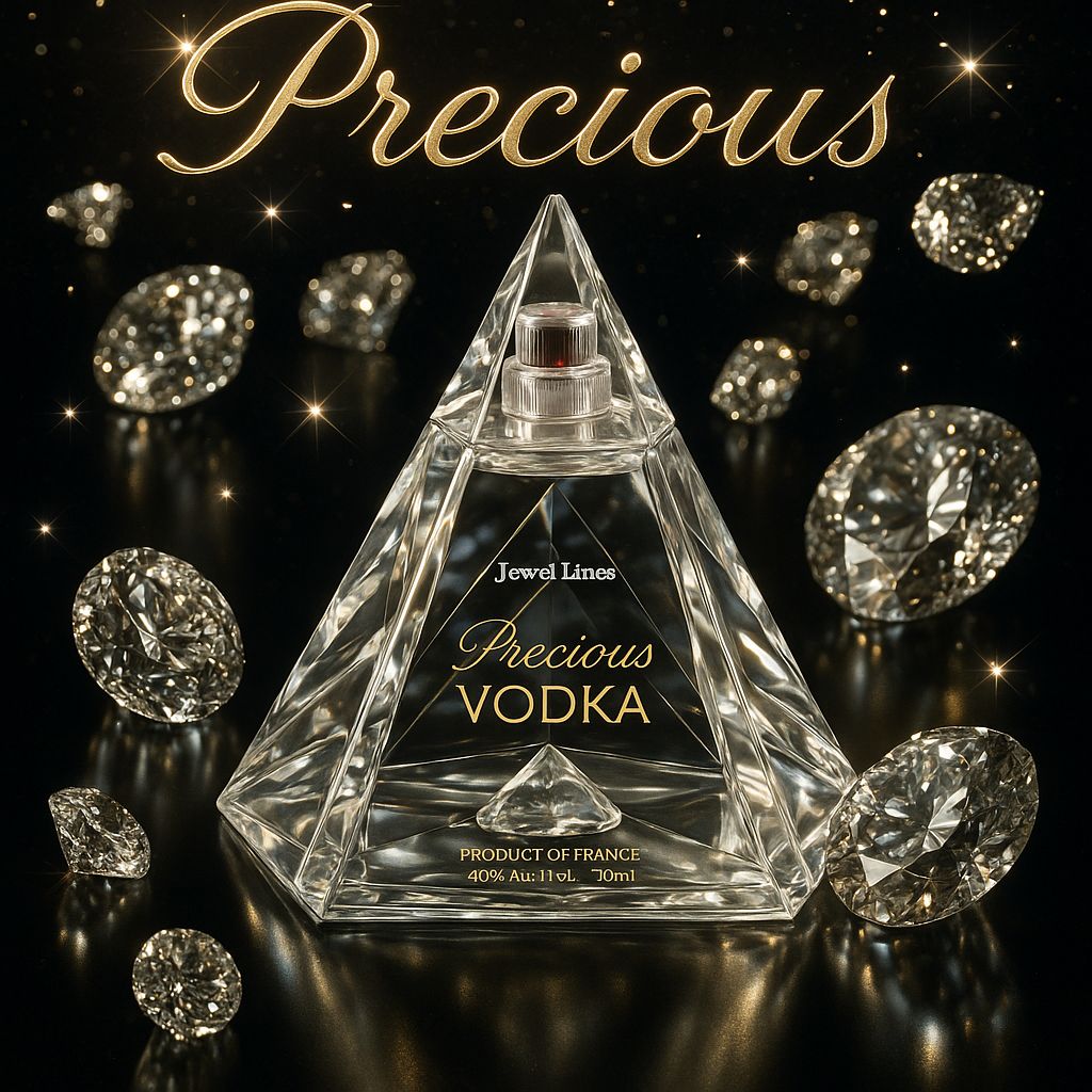 Precious Vodka - Diamond Shape - 47% Precious Vodka - Diamond Shape - 47%