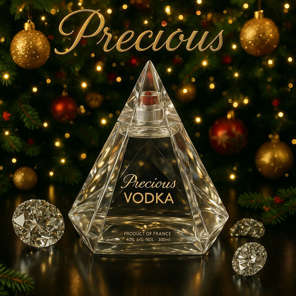 Precious Vodka - Diamond Shape - 47% Precious Vodka - Diamond Shape - 47%