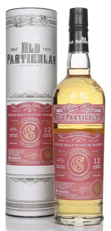 Douglas Laing - Old Particular - Auchentoshan 12 Years Cask Strenght - 55.3% Douglas Laing - Old Particular - Auchentoshan 12 Years Cask Strenght - 55.3%