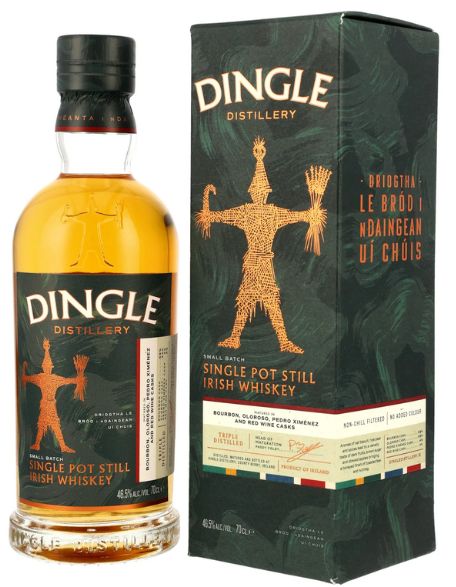 Dingle Single Irish Malt Bourbon Oloroso PX Casks - 46.5% Dingle Single Irish Malt Bourbon Oloroso PX Casks - 46.5%
