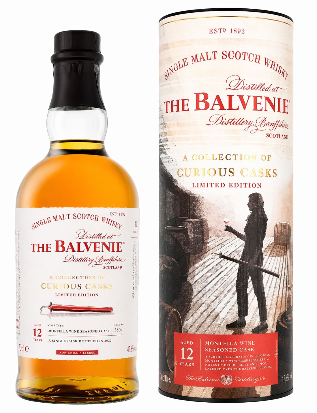 Balvenie - Curious Casks - 12 years - Montilla Cask - 47.3%