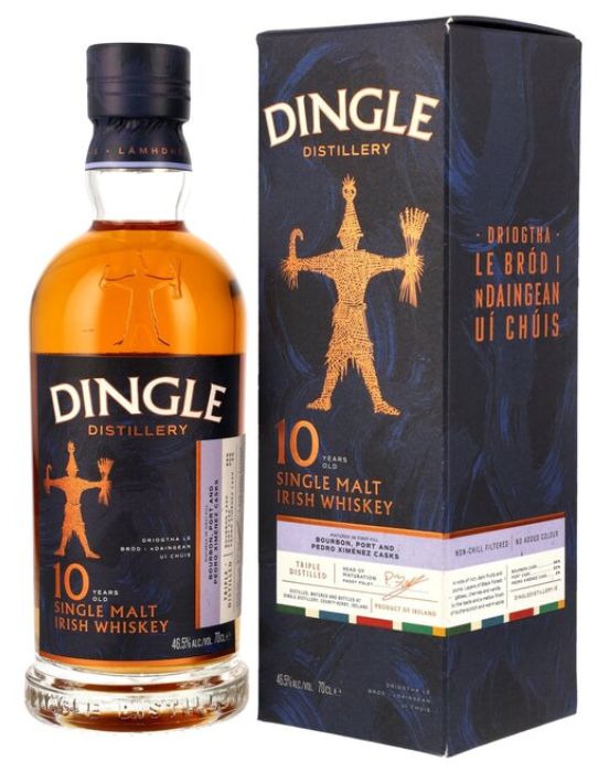 Dingle Single Malt - 10 years - 46.5% Dingle Single Malt - 10 years - 46.5%