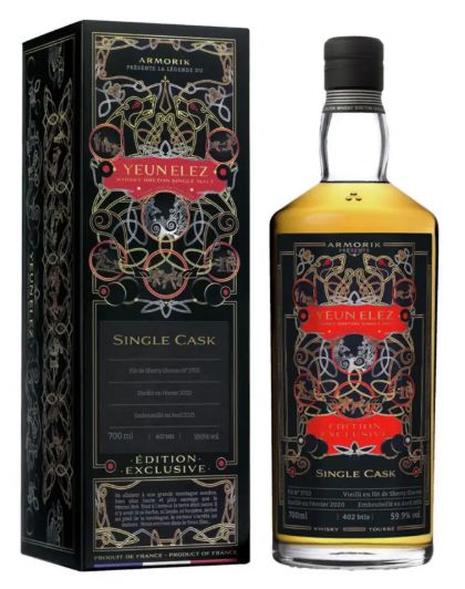 Yeun Elez Peated Breton Peated Single Malt - 8 years - 57.8%