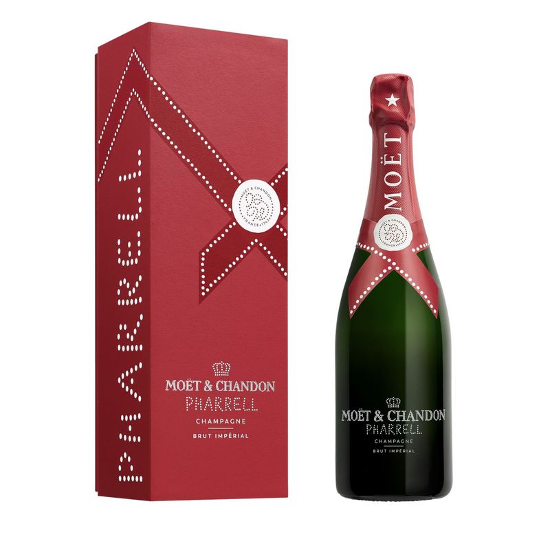 Moët & Chandon Brut - Pharrell - 0.75 liter - ROOD