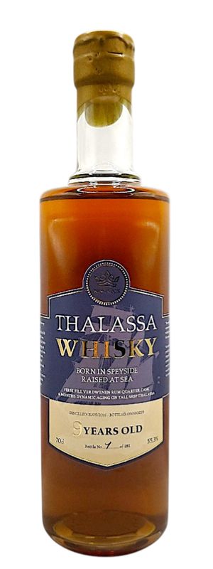Thalassa Speyside - 9 years - First Fill Pedro Ximénez - 54.4%