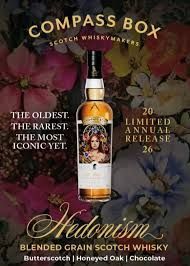 Compass Box Hedonism  - 2026 Limited Annual Release - 46%