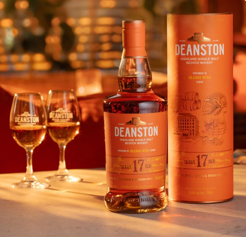 Deanston 17 years - Old Orange Wine Cask edition - 53.6%