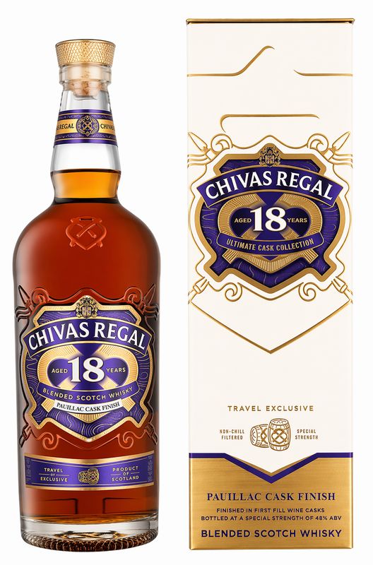 Chivas Regal 18 years - Pauiilac Cask Finish - 48% - Liter