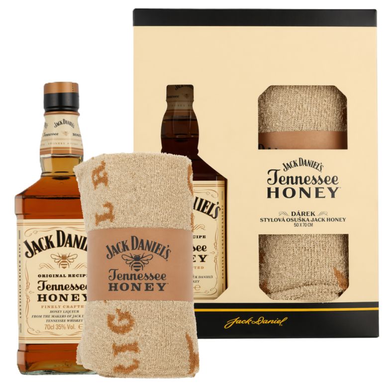 Jack Daniel's Honey - met handdoek - 40%