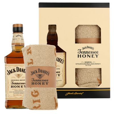 Jack Daniel's Honey - met handdoek - 40% Jack Daniel's Honey - met handdoek - 40%