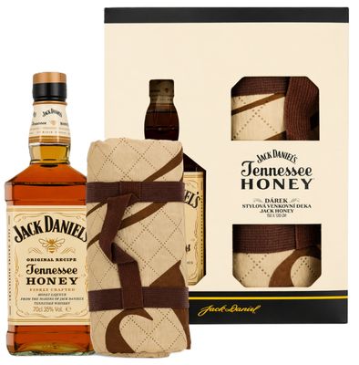 Jack Daniel's Honey - met deken - 40% Jack Daniel's Honey - met deken - 40%