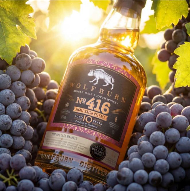 Wolfburn - Small Batch No 416 - Port Pipe Finish - 46%