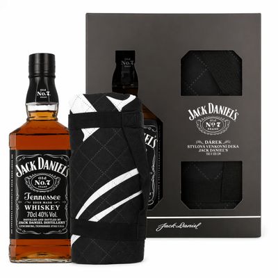 Jack Daniel's Black - met deken - 40% Jack Daniel's Black - met deken - 40%