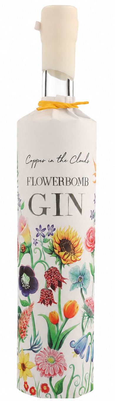 Copper in the Clouds Flowerbomb Dry Gin - 40% Copper in the Clouds Flowerbomb Dry Gin - 40%