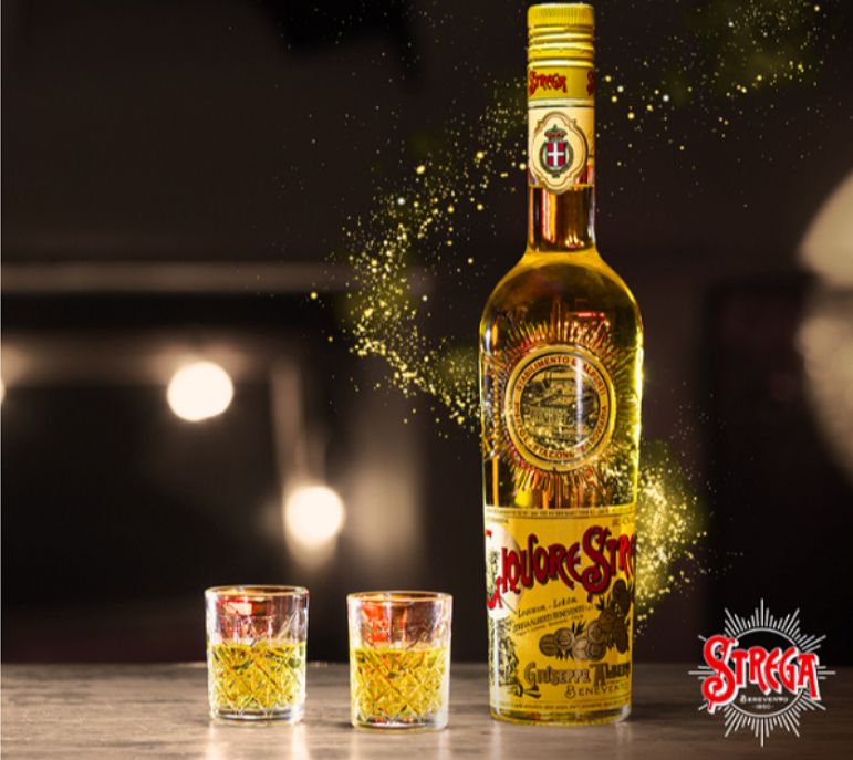 Strega de betoverende likeur uit Benevento - 40% Strega de betoverende likeur uit Benevento - 40%