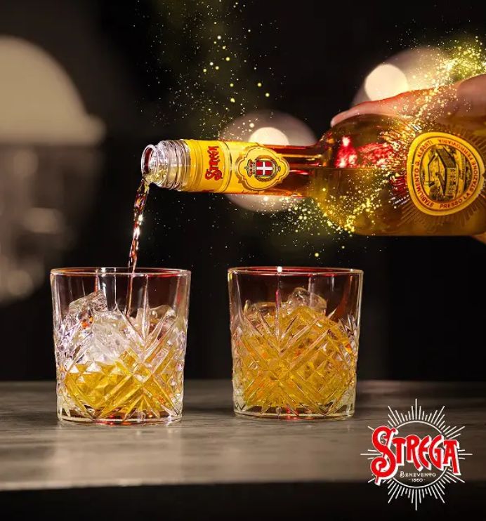 Strega de betoverende likeur uit Benevento - 40% Strega de betoverende likeur uit Benevento - 40%