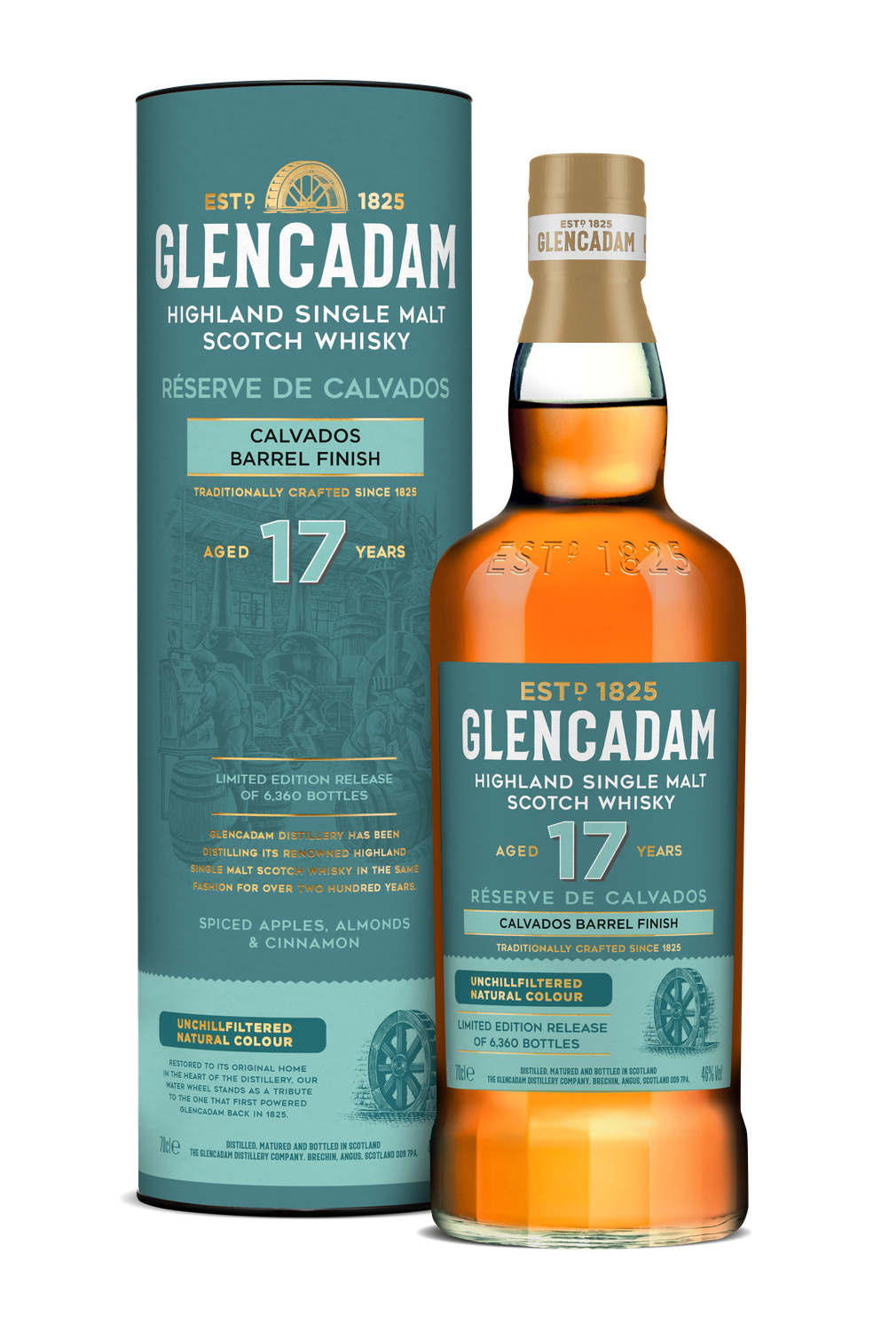 Glencadam 17 years Calvados Cask Finish 2008 - 46% - PRE ORDER - je ontvangt bericht zodra binnen Glencadam 17 years Calvados Cask Finish 2008 - 46% - PRE ORDER - je ontvangt bericht zodra binnen