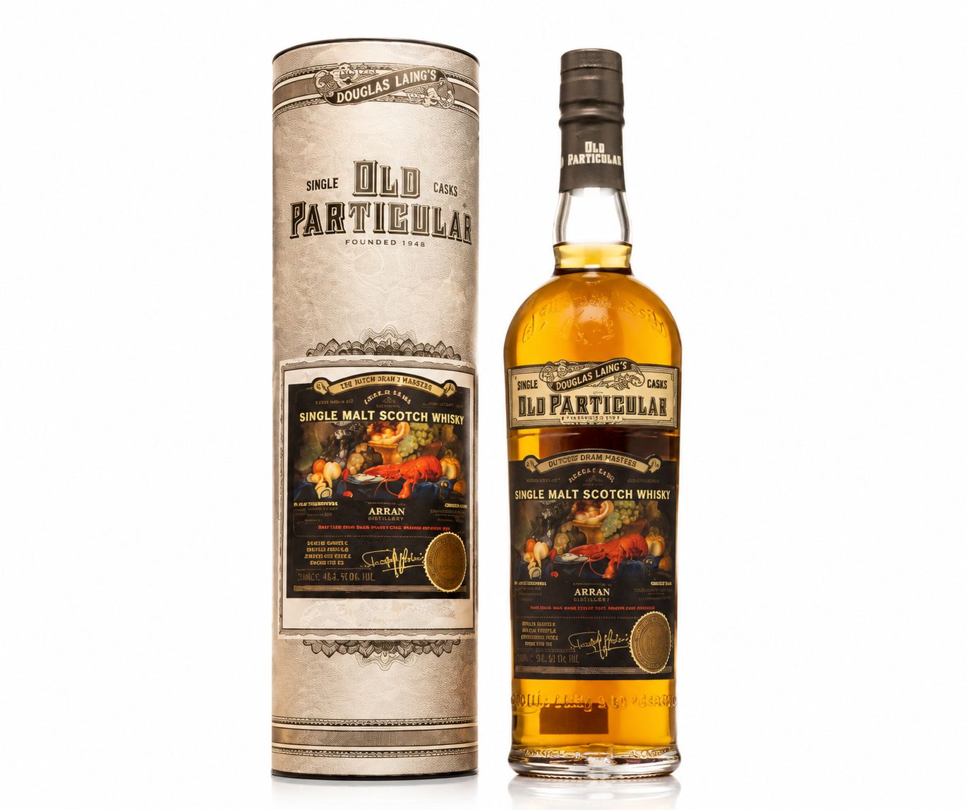 Old Particular - The Dutch Dram Masters - Arran 8 years - Peated - Batch 9 - 59.9%