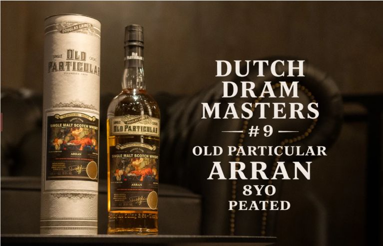 Old Particular - The Dutch Dram Masters - Arran 8 years - Peated - Batch 9 - 59.9%