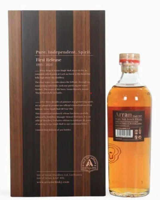 Arran 30 years - First release - 46% Arran 30 years - First release - 46%