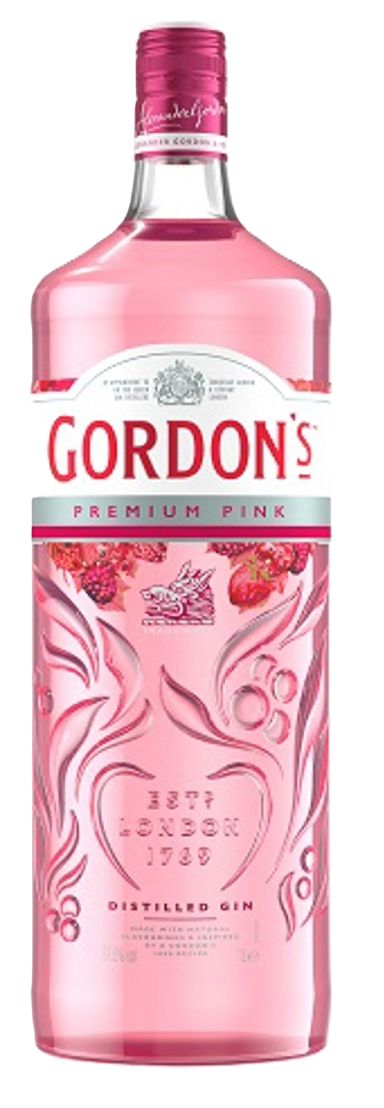 Gordon's Premium Pink Gin - 1 Liter - 37.5% Gordon's Premium Pink Gin - 1 Liter - 37.5%