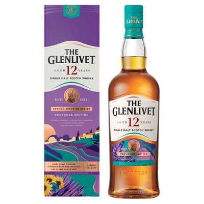 Glenlivet 12 years - Provence Edition - 40% - PRE ORDER - verwacht half juni - bestel nu!