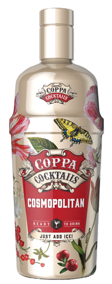 Coppa Cocktails - Cosmopolitan - 10% alc. Coppa Cocktails - Cosmopolitan - 10% alc.