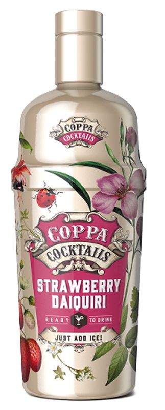 Coppa Cocktails - Strawberry Daiquiri - 10% alc.