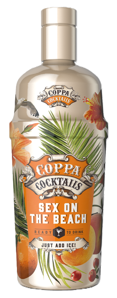 Coppa Cocktails - Sex on the Beach - 10% alc. Coppa Cocktails - Sex on the Beach - 10% alc.
