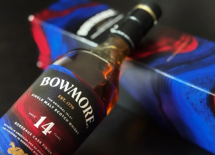 Bowmore 14 years - Bordeaux Cask Finish - 43% Bowmore 14 years - Bordeaux Cask Finish - 43%