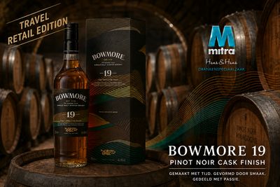 Bowmore 19 years - Pinot Noir Cask Finish - 43%