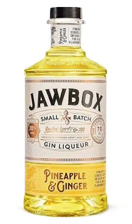Jawbox Pineapple & Ginger Gin Liqueur - 20%