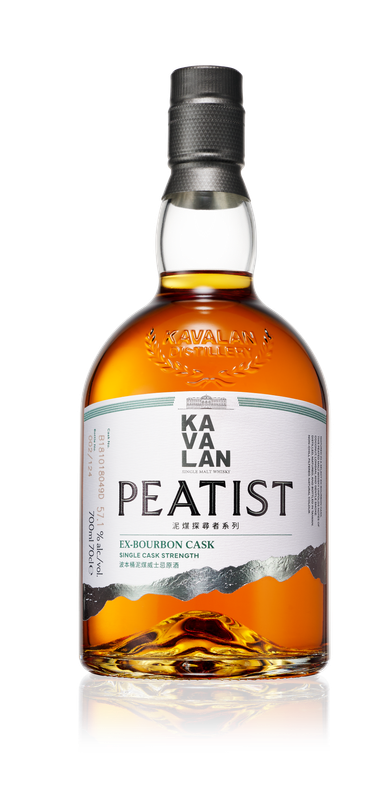 Kavalan - Peatist ex-Bourbon Cask - 57.1%