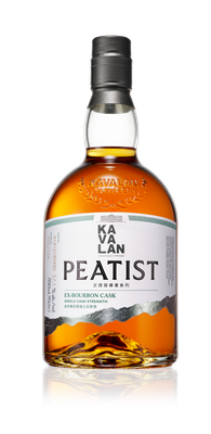 Kavalan - Peatist ex-Bourbon Cask - 57.1%