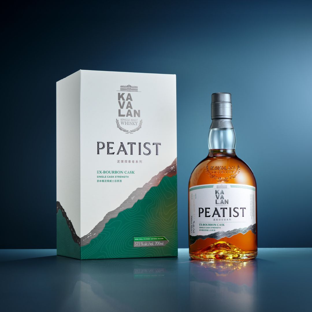 Kavalan - Peatist ex-Bourbon Cask - 57.1%
