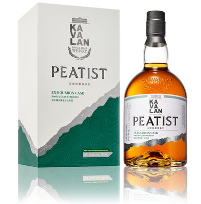Kavalan - Peatist ex-Bourbon Cask - 57.1%