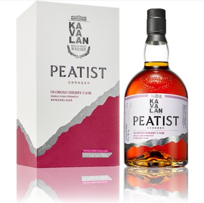 Kavalan - Peatist Oloroso Sherry Cask - 57.1%