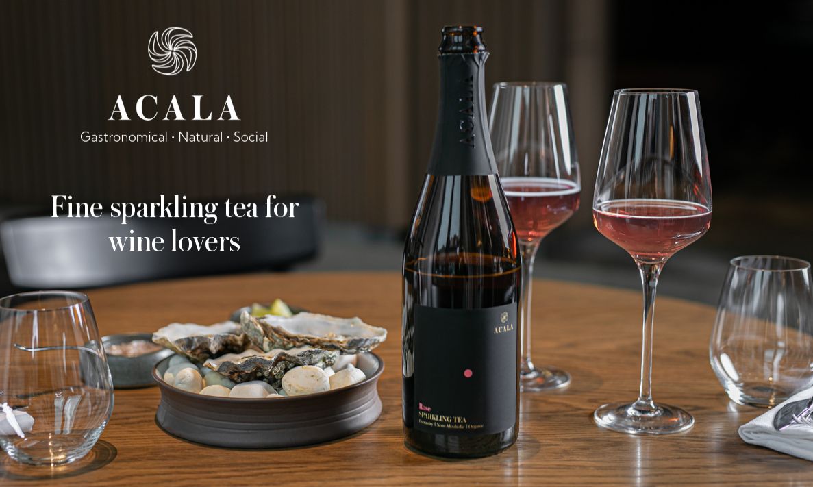 Acala sparkling tea - white - 0.0% alc. - 75cl.