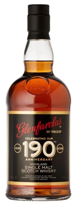 Glenfarclas 190 years Anniversary edition - 51.4% - PRE-ORDER - Verwacht medio augustus 2026 Glenfarclas 190 years Anniversary edition - 51.4% - PRE-ORDER - Verwacht medio augustus 2026