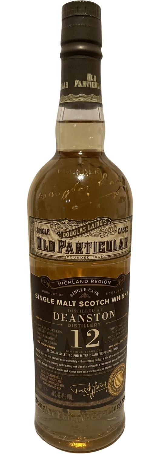 Douglas Laing - Old Particular - Deanston 12 Year Old 2010 (Cask DL 17880) - 48.4% Douglas Laing - Old Particular - Deanston 12 Year Old 2010 (Cask DL 17880) - 48.4%