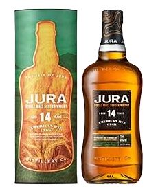Jura 14 years - American Rye Cask - 40% Jura 14 years - American Rye Cask - 40%