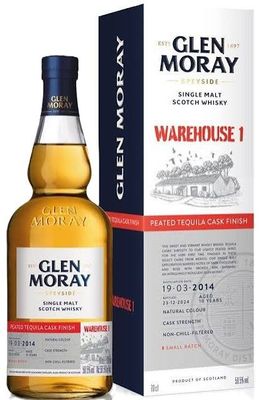 Glen Moray - Warehouse 1 - Peated Tequila Cask Finish - 58.5% Glen Moray - Warehouse 1 - Peated Tequila Cask Finish - 58.5%