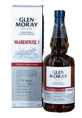 Glen Moray - Warehouse 1 - Tequila Cask Finish - 55.2% Glen Moray - Warehouse 1 - Tequila Cask Finish - 55.2%