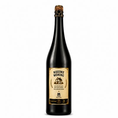 Nieuwe Woning Bier - grote fles 0.75cl. Nieuwe Woning Bier - grote fles 0.75cl.