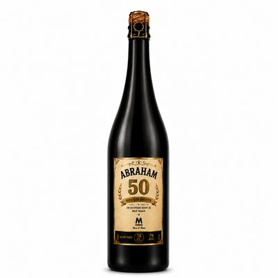 Abraham Bier - grote fles 0.75cl. Abraham Bier - grote fles 0.75cl.