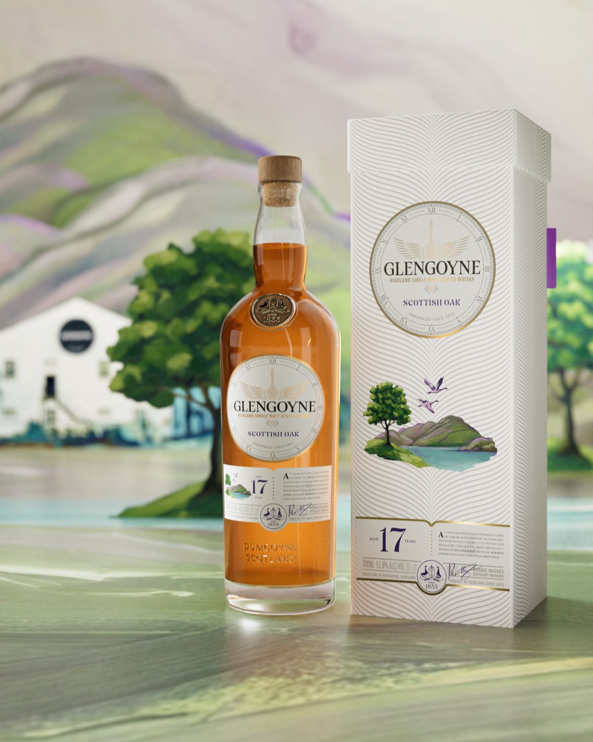 Glengoyne Scottish Oak 17 years - Single Malt - 51.6%