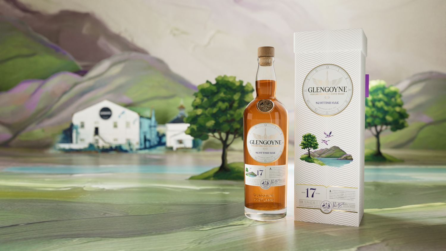 Glengoyne Scottish Oak 17 years - Single Malt - 51.6%
